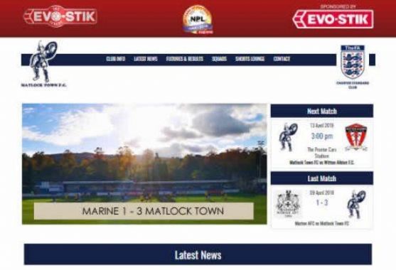 Matlock Town FC Official Website