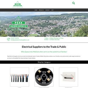 Browse Peak Electrical Supplies